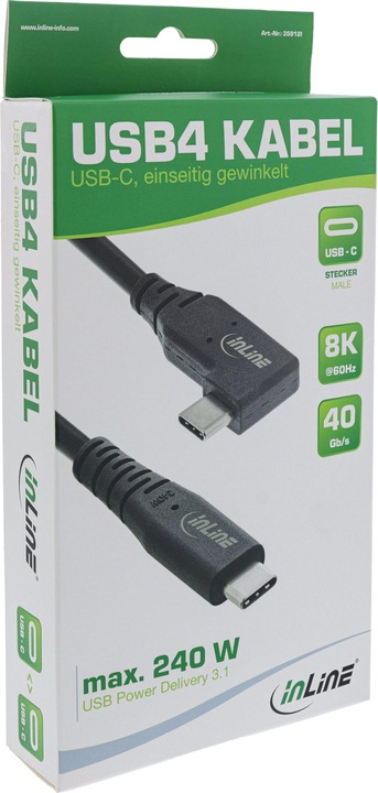 Produktbild InLine USB4 Kabel (2 m, USB 4.0)