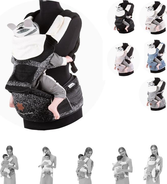 Actual product image Chipolino Baby Carrier Hip Star Fly 3 in 1