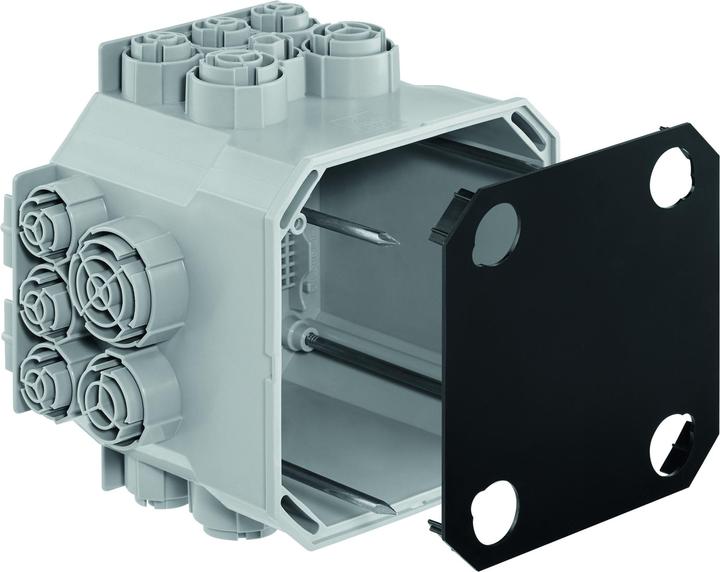 Actual product image Max Hauri Concealed concrete junction box with protective cover