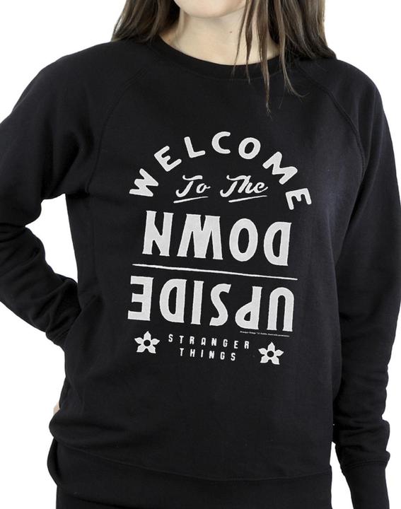 Image du produit Netflix - Sweat STRANGER THINGS WELCOME TO THE UPSIDE DOWN - Femme (M)