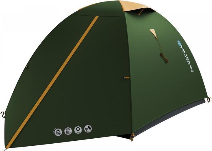Husky bizam 2 classic green tent (Dome tent, 2.90 kg, 2 persons)
