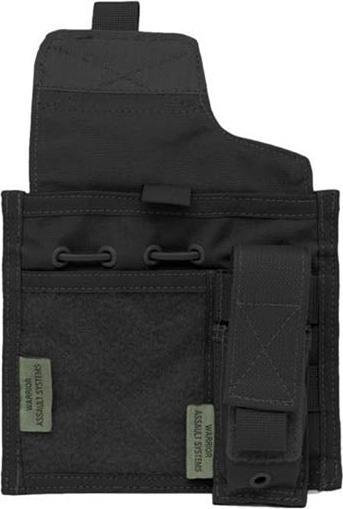 Immagine prodotto Warrior Assault Systems Large Admin Panel with MOLLE Pistol / Torch Pouch, black