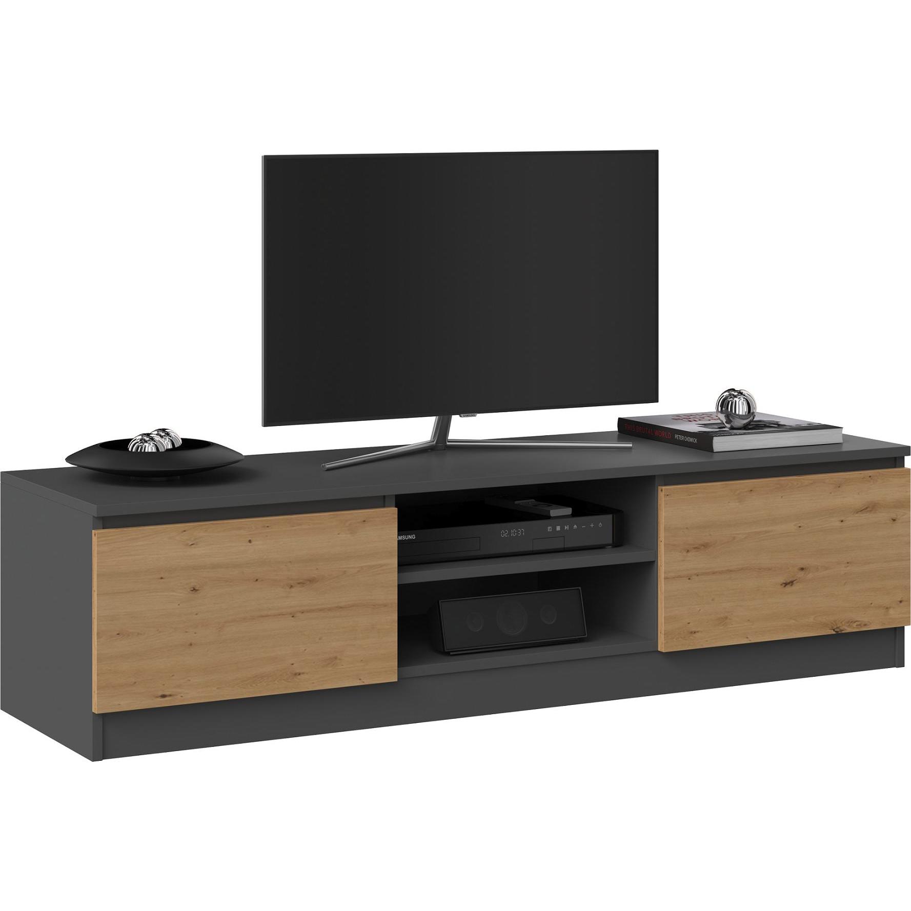 Topeshop, TV Möbel, RTV 140 (140 x 40 x 36 cm)