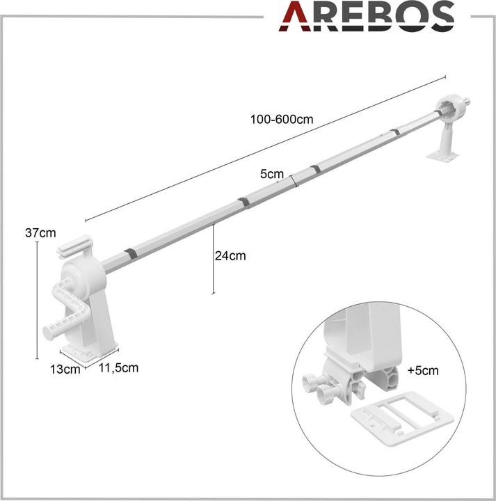 Produktbild Arebos Pool Aufroller