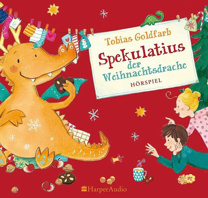 Produktbild Spekulatius der Weihnachtsdrache (Deutsch, Tobias Goldfarb, Sascha Rotermund, Bibiana Beglau, Felix von Manteuffel, Cathlen Gawlich, Moritz Frickel, Martina Leykamm, Nomi Goldfarb, Dana Golombek von Senden, Jonas Hartmann, Agnes Regan, 2023)