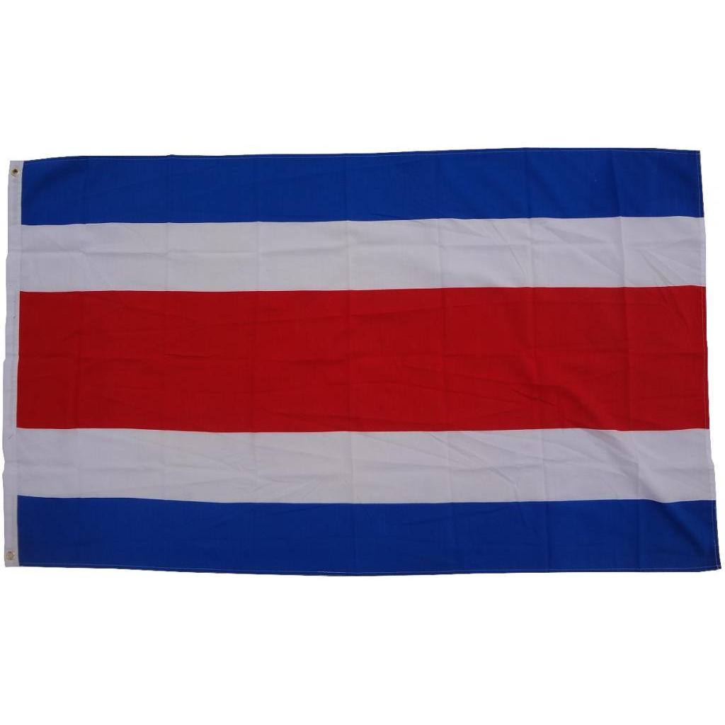 trends4cents, Fahne, XXL Flagge Costa Rica 250 x 150 cm Fahne mit 3 Ösen 100g/m² Stoffgewicht Hissflagge