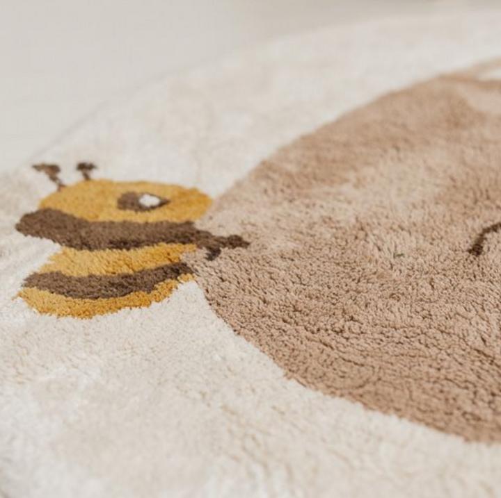 Actual product image Little Dutch Carpet Bunny - diam. 110 cm Anti Slip