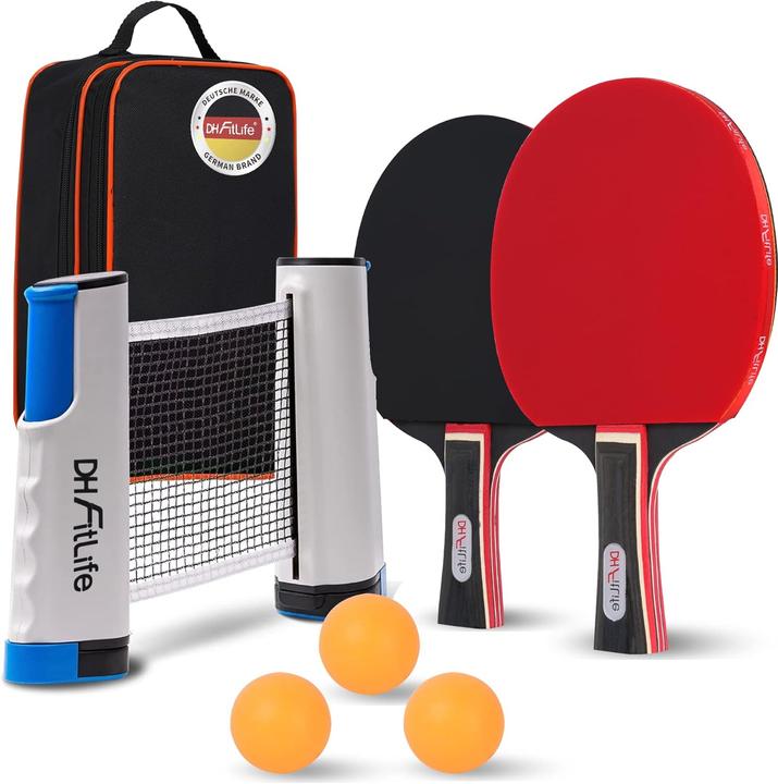 Produktbild DH FitLife 7-teiliges Tischtennisschläger Set