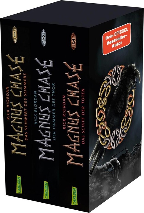 Produktbild Magnus Chase: Magnus-Chase-Schuber (3 Bände im Taschenbuch-Schuber) (Deutsch, Rick Riordan, Gabriele Haefs, 2020)