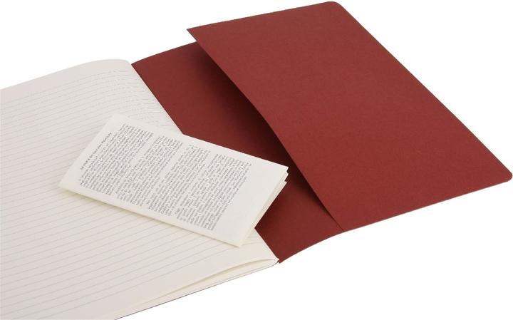 Produktbild Moleskine Notizhefte Cahier (A5, Speziallineatur, Weicher Einband)