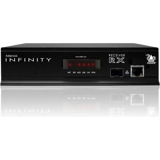 Adder Infinity Single RECEIVER., KVM Switch, Schwarz
