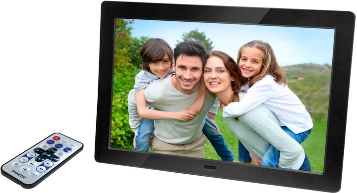 Produktbild Sencor Ramka cyfrowa SDF 874BK Foto 8 cali 16:9 (8", 1280 x 800 Pixel)