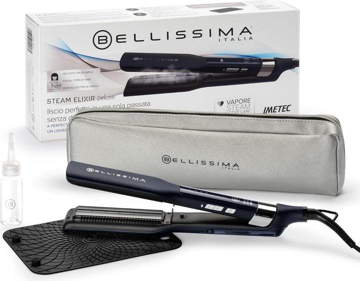 Productafbeelding Dampfstyling für glattes oder welliges Haar mit Keramik- und Keratinplatten