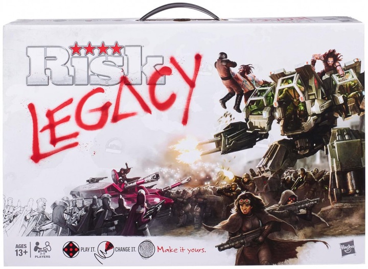 Produktbild Hasbro Gaming Avalon Hill - Risk Legacy (Englisch)