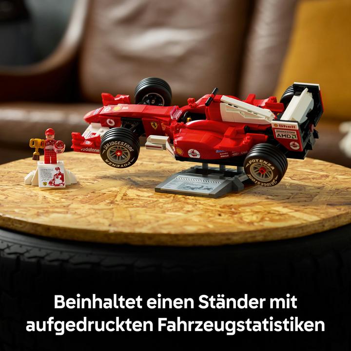 Immagine prodotto LEGO Ferrari F2004 e Michael Schumacher (11375, LEGO Icons)