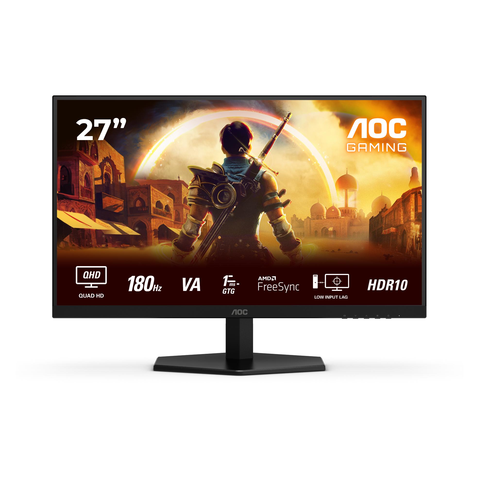 AOC Q27G42XNE (2560 x 1440 Pixel, 27"), Monitor, Schwarz