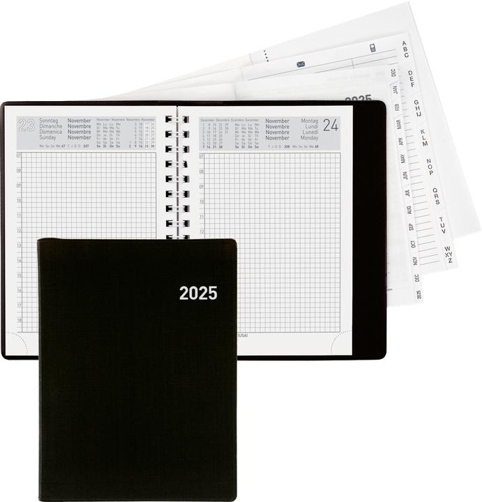 Produktbild Biella Quartalsagenda Technikus 4 (10 x 14 cm, Deutsch, Englisch, Italienisch, Französisch)