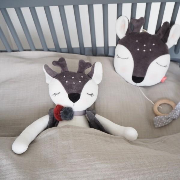 Immagine prodotto Kikadu Biancheria da letto Muslin grigio argento (GOTS)