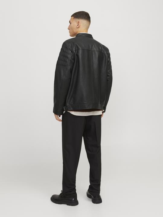 Actual product image Jack & Jones Jprleather Racer Jacket Styd Aw24 (L)