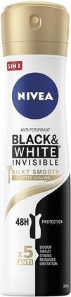 NIVEA ack & White Invisible Silky Smooth (Spray, 250 ml)