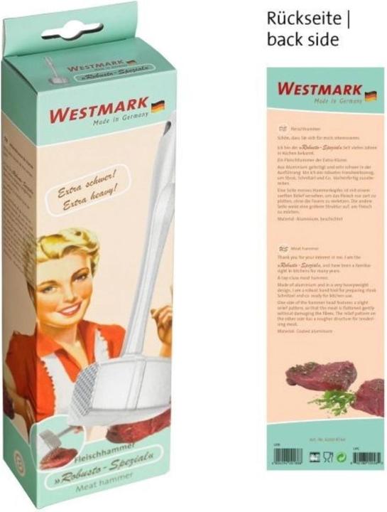 Produktbild Westmark Retro Fleischhammer "Robusto-Spezial" extra Schwer