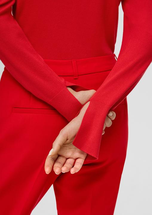 Actual product image s.Oliver Strickpullover Strickpullover aus Viskosemix (46)