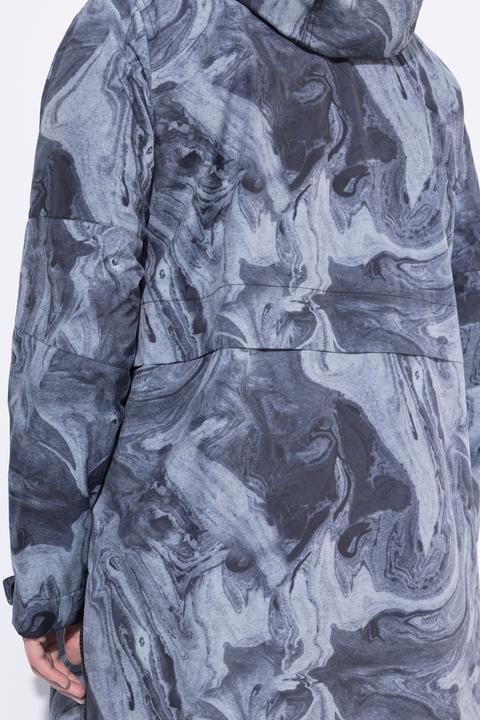 Produktbild Ulla Popken Regenmantel, wasserdicht, A-Linie, Seiten-Zipper, Kapuze (58)