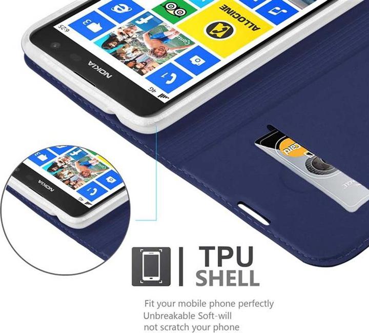 Produktbild Cadorabo Book Classy Style Cover (Nokia Lumia 625)