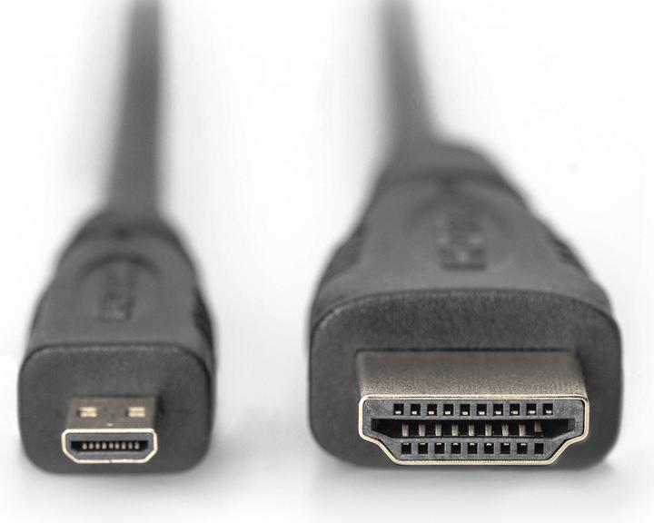 Produktbild Digitus micro HDMI (Typ D) — HDMI (Typ A) (1 m)