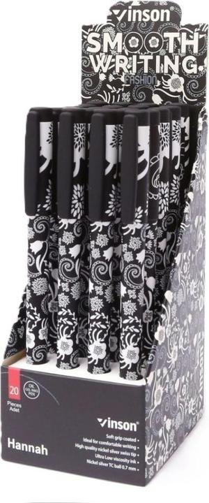 Image du produit Titanum Hannah A71 Kugelschreiber mit Kappe blau (20 Stück) (Bleu, 20x)