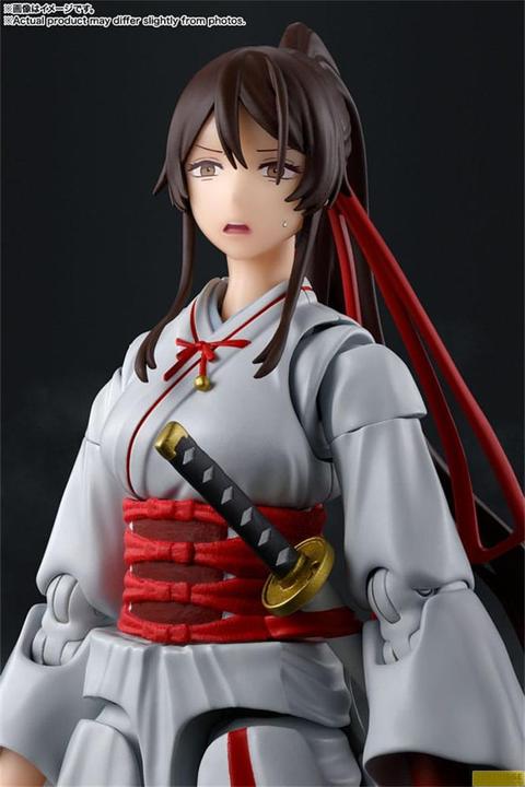 Actual product image Bandai HELL'S PARADISE - Yamada Asaemon Sagiri - Figurine S.H. Figuarts 15cm