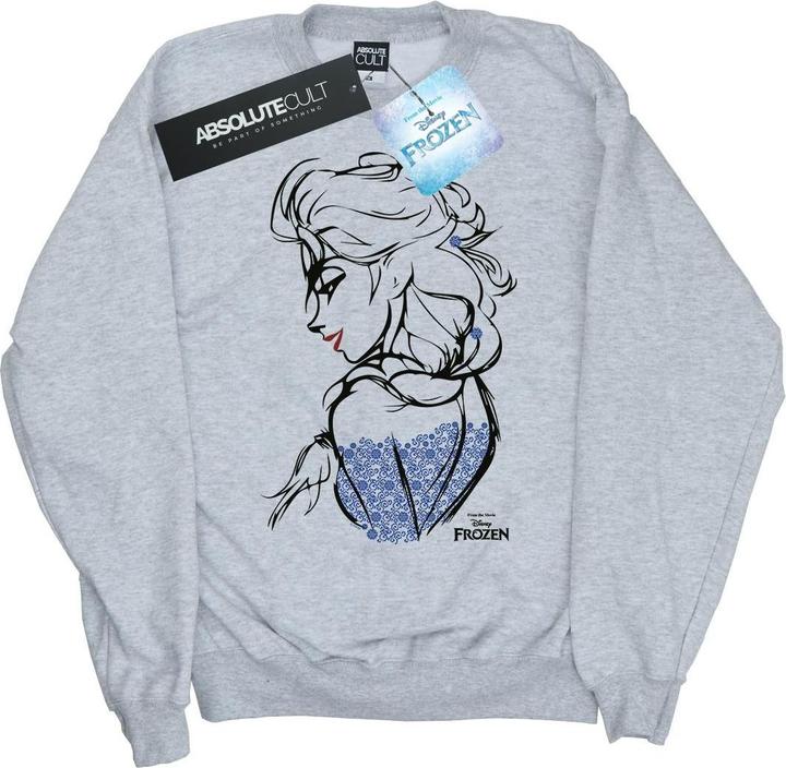 Produktbild Disney Frozen Elsa Sketch Mono Sweatshirt Mädchen (152, 158)