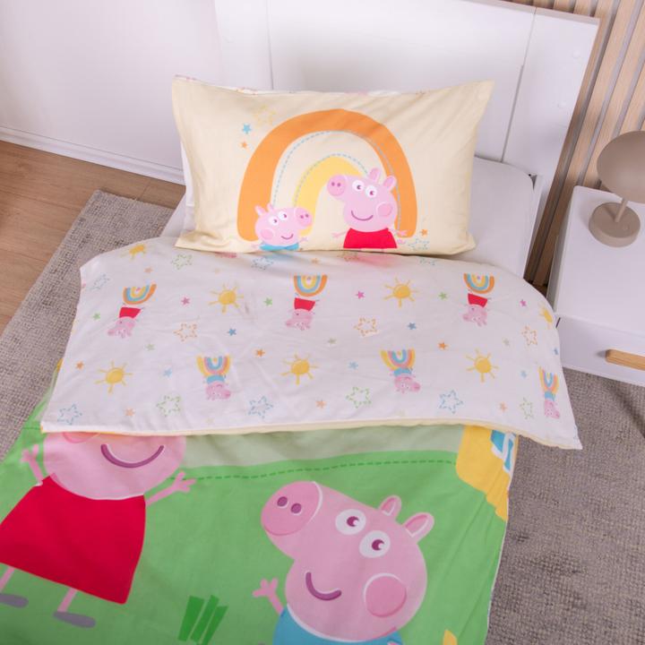 Produktbild Herding Kinder-Wendebettwäsche "Peppa Pig"