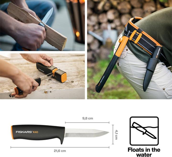 Immagine prodotto Fiskars Coltello da giardino 125860 (10 cm)