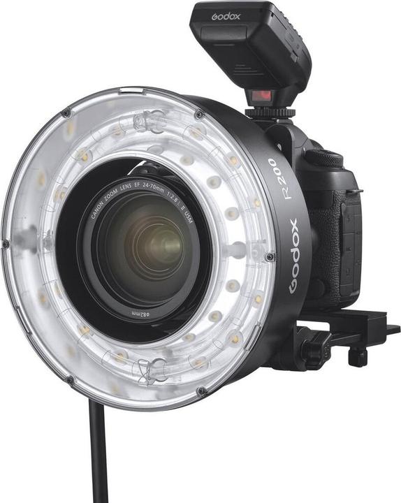 Actual product image Godox R200 ring flash head for AD200Pro & AD200 (Macro flash, Godox)