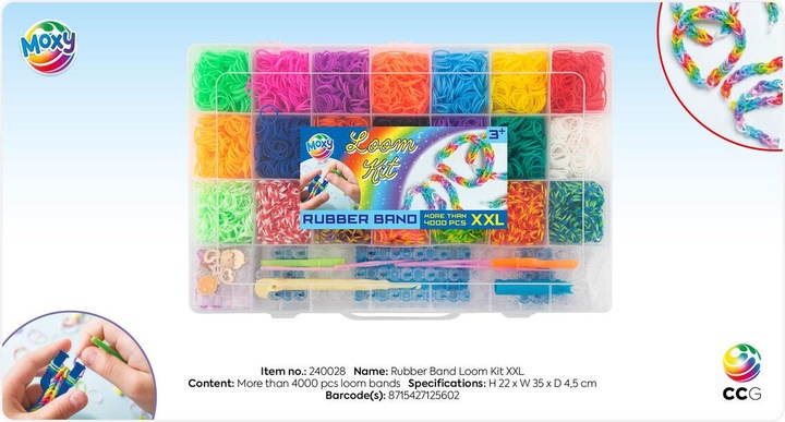 Produktbild Grafix Gummiband-Webstuhl