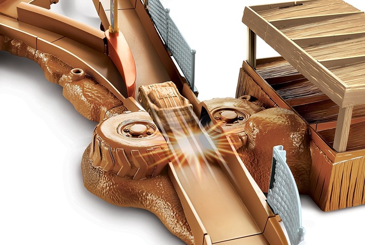 Produktbild Mattel Disney Pixar 3 Thunder Hollow Crash-Arena