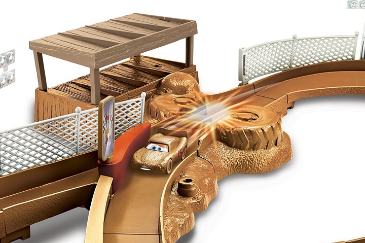 Produktbild Mattel Disney Pixar 3 Thunder Hollow Crash-Arena