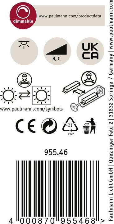 Image du produit Paulmann URail Spot Zeuz (2770 lm)