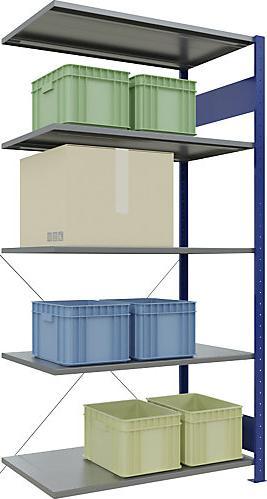 Actual product image eurokraft pro Boltless shelving, single row