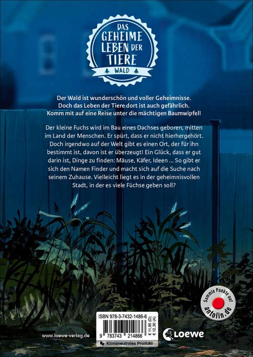 Produktbild Loewe Das geheime Leben der Tiere (Wald, Band 3) - Stadt der Füchse (Deutsch, Simona M. Ceccarelli, Vanessa Walder, Loewe Kinderbücher, 2023)