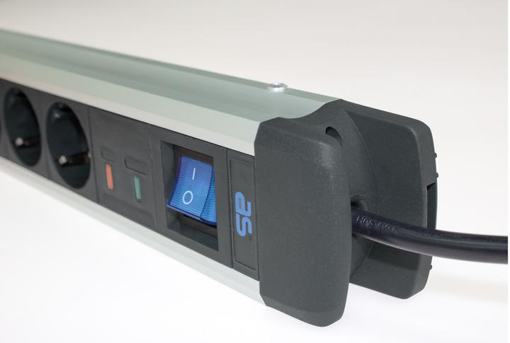 Actual product image As - Schwabe 18364 Surge protection socket strip protective contact (4 x, CEE 7/3, 1.50 m)
