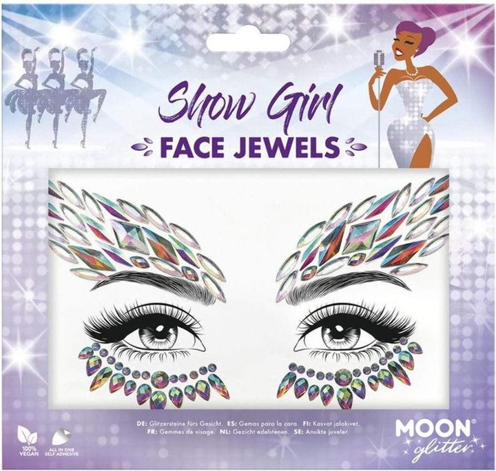 Actual product image Moon Creations Face Jewels Show Girl