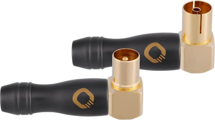 Actual product image Oehlbach Transmission Shift 90 100 black 1.00m (Antenna cable)