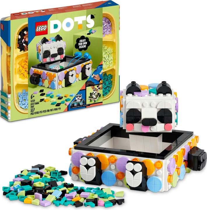 Immagine prodotto LEGO Vassoio portaoggetti Panda (41959, LEGO Dots)