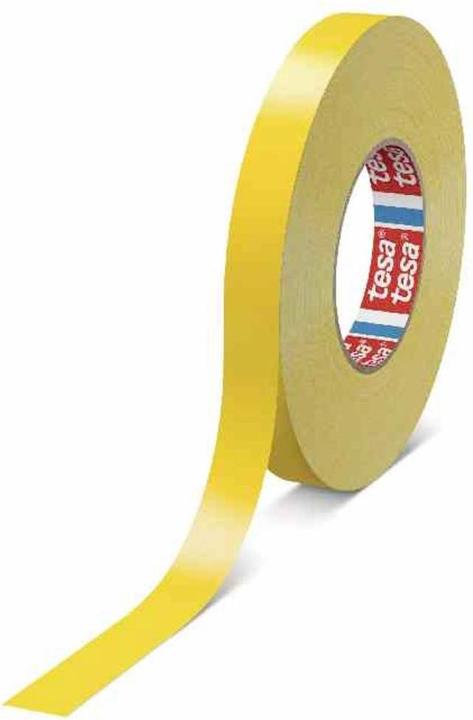 Produktbild tesa Gewebeband 4651 Premium, 19 mm x 50 m, gelb (19 mm)