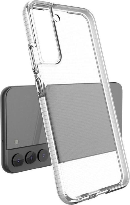 Actual product image Hurtel Spring Case cover gel case with coloured frame for Samsung Galaxy S22+ (S22 Plus) black (Samsung Galaxy S22+)