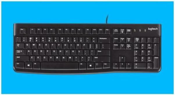 Actual product image Logitech K120 Keyboard (FR, Cable)