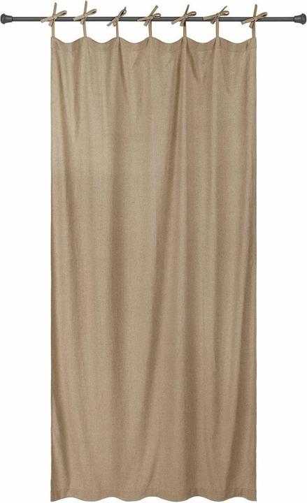 Loberon Vorhang Seleneia beige (250 x 140 cm)