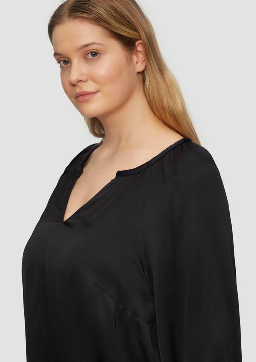 Produktbild S.Oliver Bluse Satinbluse im Relaxed Fit (46)